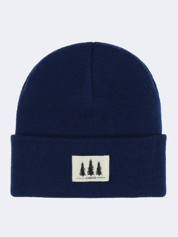 Custom Outdoor Sports Team Hats-Chaos Dakota 2 Boys Lifestyle Beanie Navy