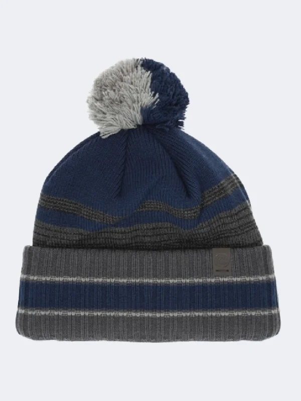 Custom Football Hats-Chaos Detour Men Lifestyle Beanie Navy