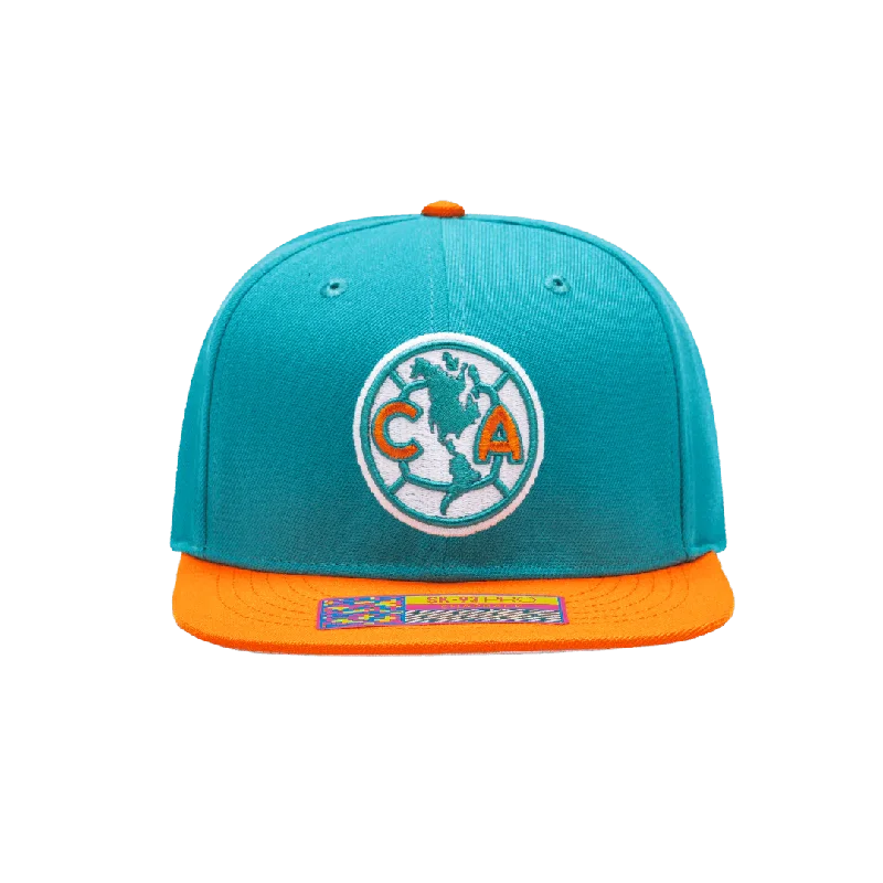 Custom Sports Event Hats-FI CLUB AMERICA AMERICA'S GAME SNAPBACK HAT