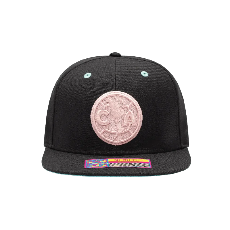 Custom Outdoor Sports Team Hats-FI CLUB AMERICA ICE CREAM SNAPBACK HAT