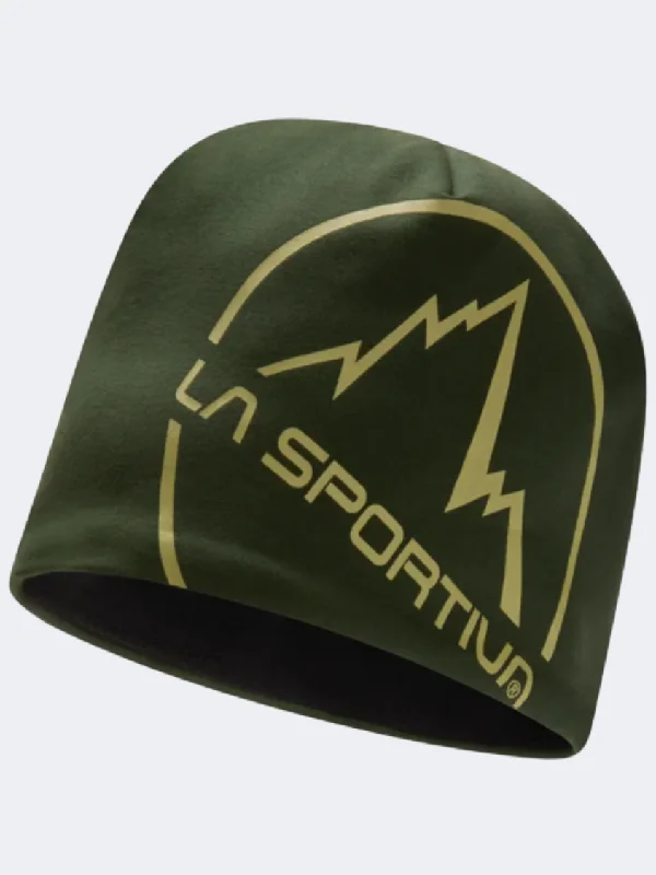 Custom Giveaway Hats-La Sportiva Circle Unisex Hiking Beanie Forest/Green Banana