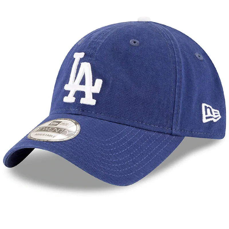 Custom Uniform Hats-Los Angeles Dodgers New Era Royal Game Replica Core Classic 9TWENTY Adjustable Hat