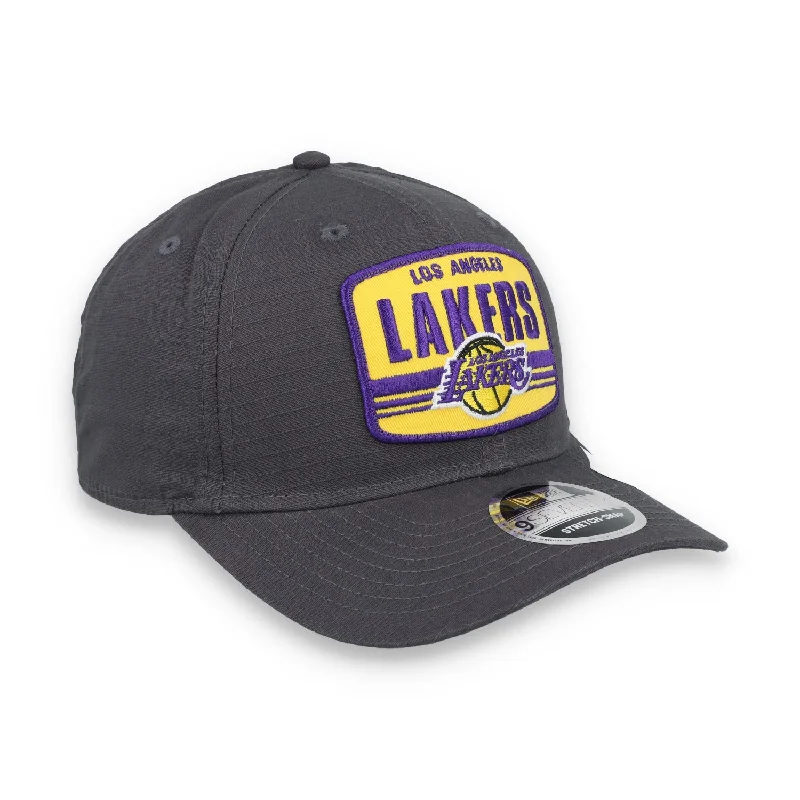 Custom UV Protection Hats-New Era Los Angeles Lakers Team Elevated 9SEVENTY Adjustable Cap