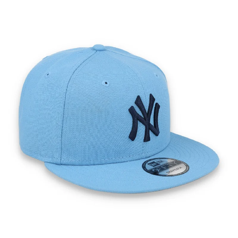 Custom Wool Beanie Hats-New Era New York Yankees 9FIFTY Snapback Hat - evergreen