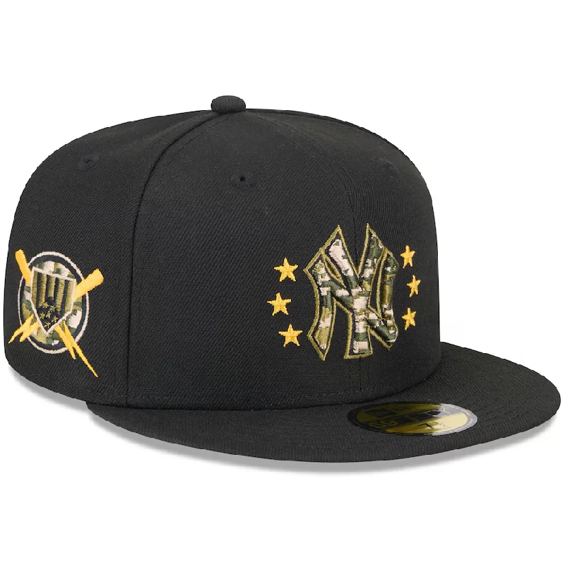 Custom Sleek Design Hats-New Era New York Yankees Armed Forces Day On-Field 59FIFTY Fitted Hat 2024