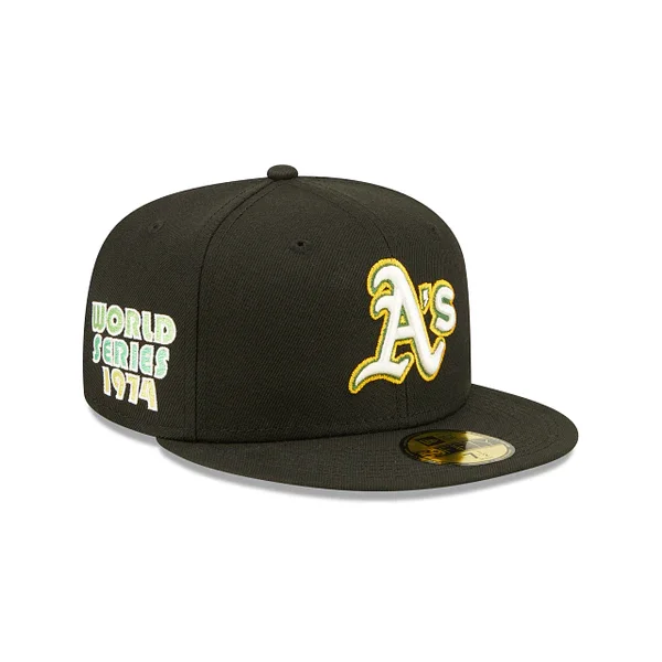 Custom Casual Cotton Hats-NEW ERA OAKLAND ATHLETCS CITRUS POP 59FIFTY FITTED HAT