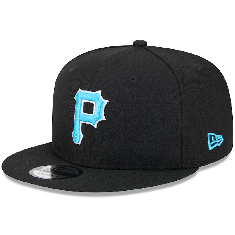 Custom Initial Hats-New Era Pittsburgh Pirates 9FIFTY Snapback Hat