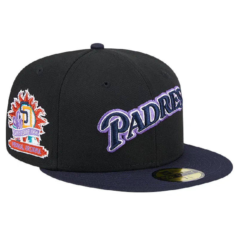 Custom Wide-Brimmed Hats-New Era San Diego Padres Retro Spring Training 59FIFTY Fitted Hat