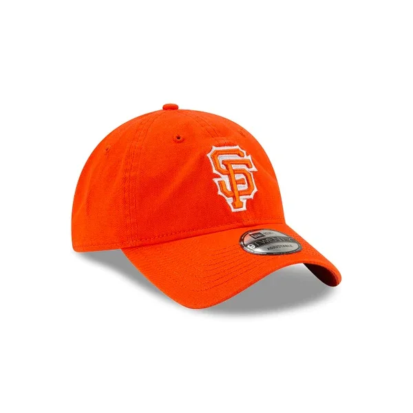 Custom Stylish Snapback Caps-New Era San Francisco Giants City Connect 9TWENTY Adjustable Hat- Orange