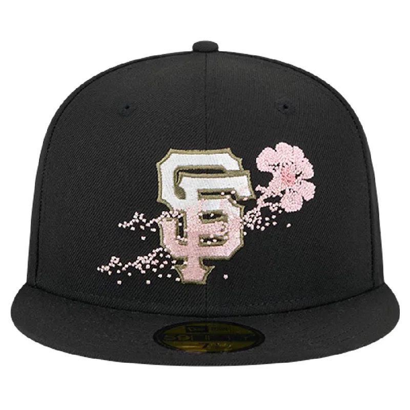 Custom Fishing Caps-New Era San Francisco Giants Floral 59FIFTY Fitted Hat