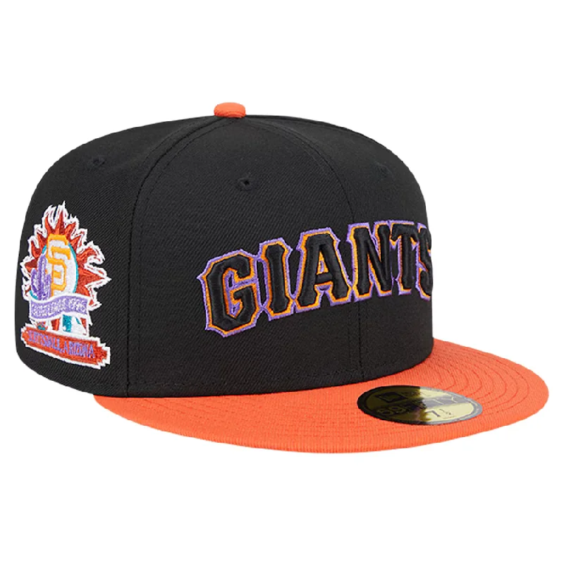 Custom Fedora Hats for Men-New Era San Francisco Giants Retro Spring Training 59FIFTY Fitted Hat