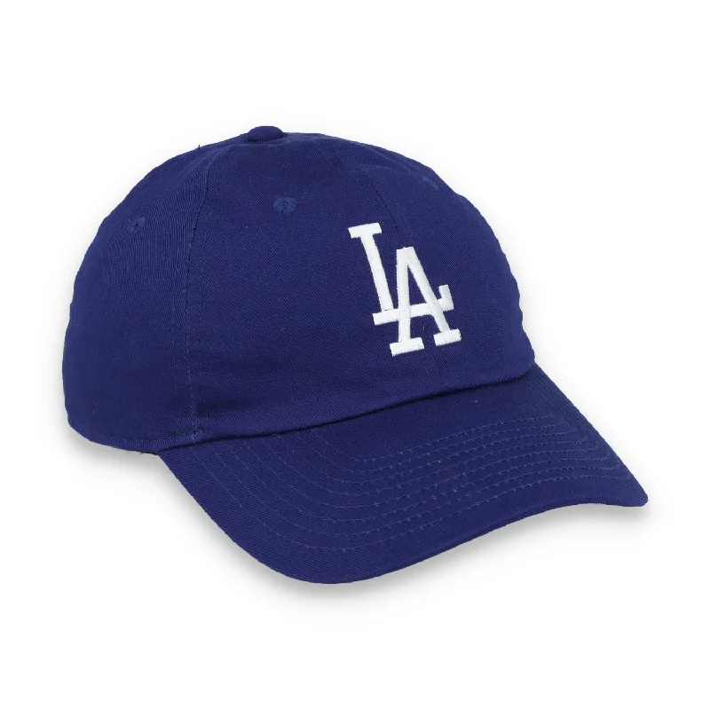 Custom Leather Trucker Hats-Nike Los Angeles Dodgers Heritage 86 Adjustable Hat-Blue