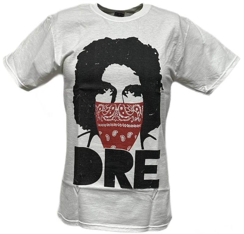 Custom T-Shirts for Events-Andre the Giant Bandana DRE Mens White T-shirt