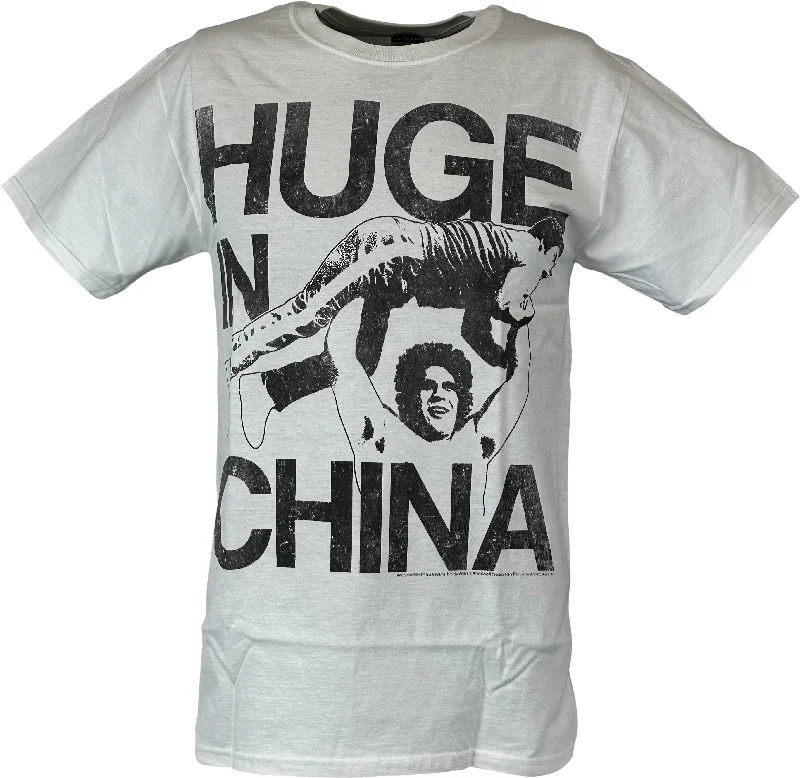 Custom T-Shirts for Charity Walks-Andre the Giant Huge in China Mens T-shirt