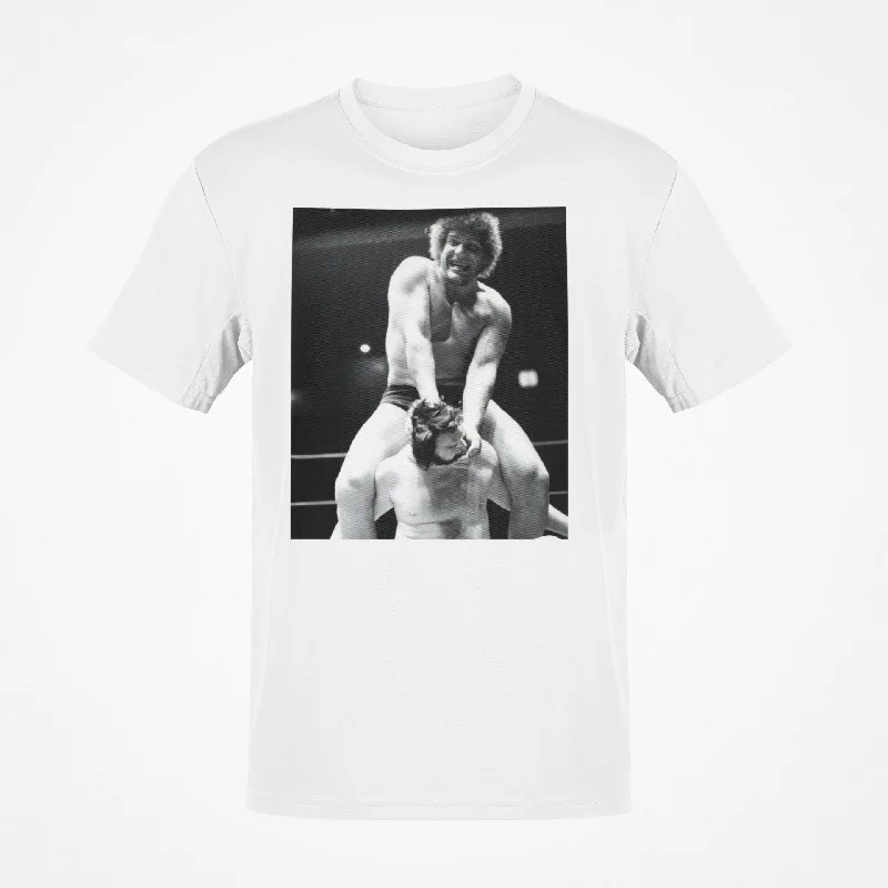 Custom T-Shirts for Charity Events-Andre the Giant Neckbreaker WWE Mens White T-shirt