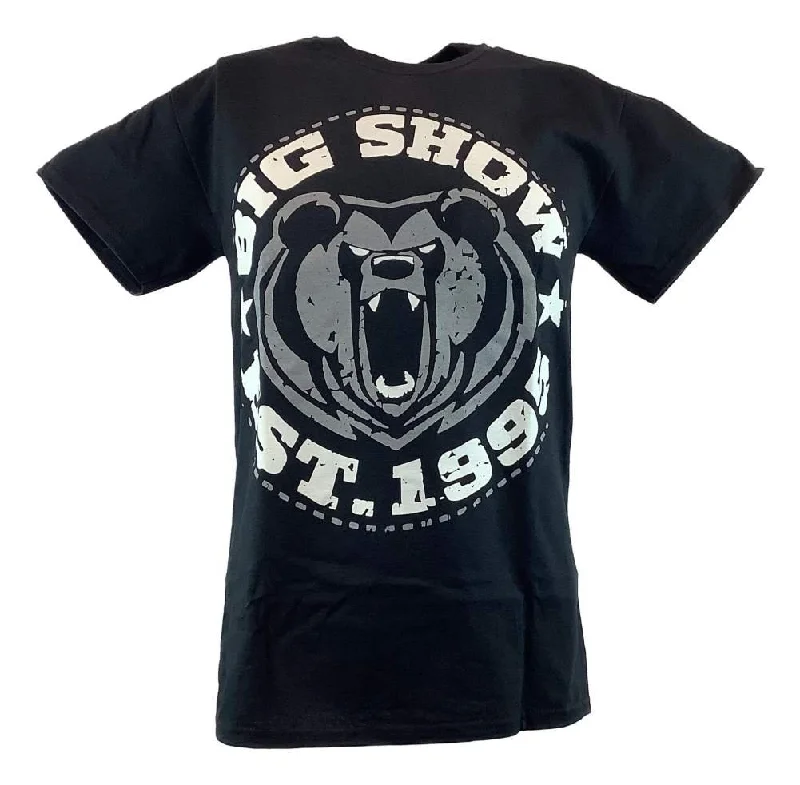 Custom T-Shirts with Custom Colors-Big Show Go Big or Get Lost Established 1995 Mens T-shirt