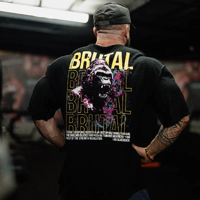 Custom T-Shirts for Promotions-Brutal Rag Top