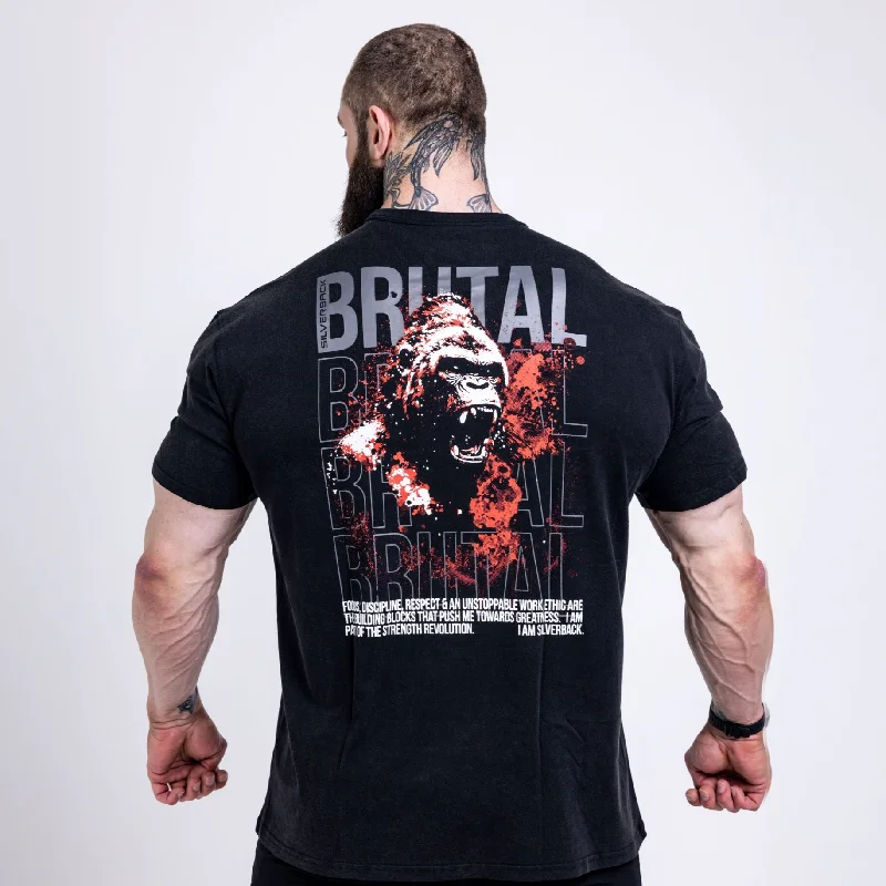 Custom T-Shirts with Custom Patterns-Brutal T-Shirt