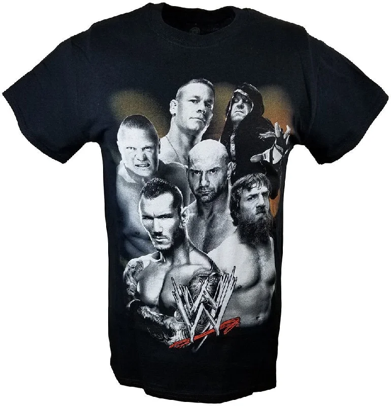 Custom T-Shirts for Design Enthusiasts-Classic Brock Lesnar, John Cena, Daniel Bryan 2014 WWE Mens T-shirt