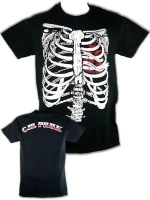 Custom T-Shirts for Plant Lovers-CM Punk Ribs Straight Edge Hard Core Mens Black T-shirt