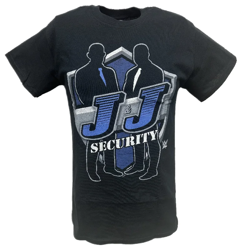 Custom T-Shirts for Branding-J&J Security Jamie Noble Joey Mercury WWE Mens T-shirt