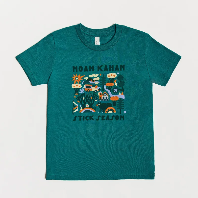 Custom T-Shirts with Designs-Kids Stick Season Tee