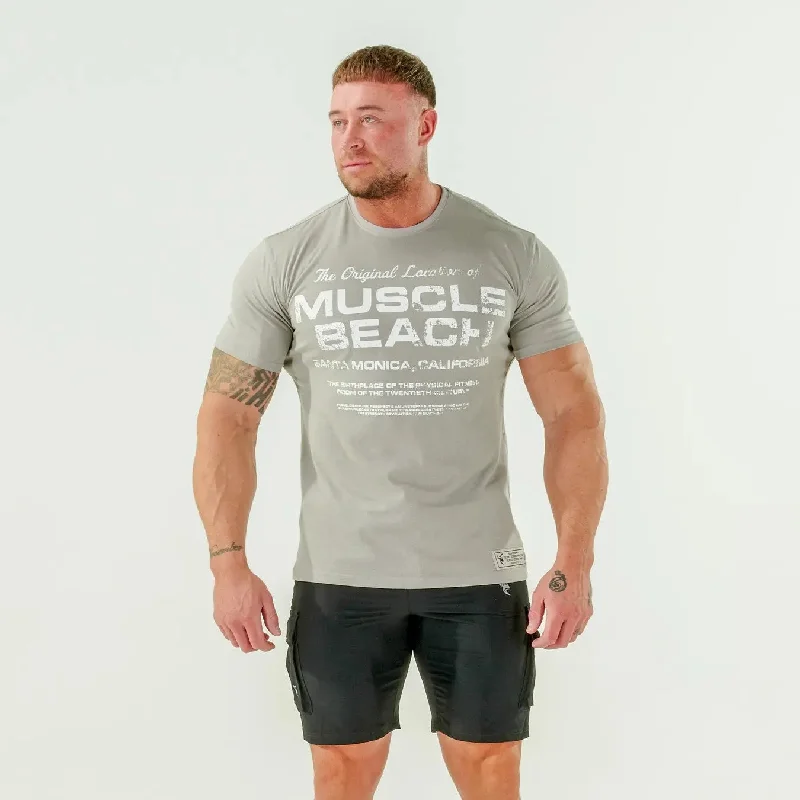 Custom T-Shirts for Special Occasions-Muscle Beach T-Shirt