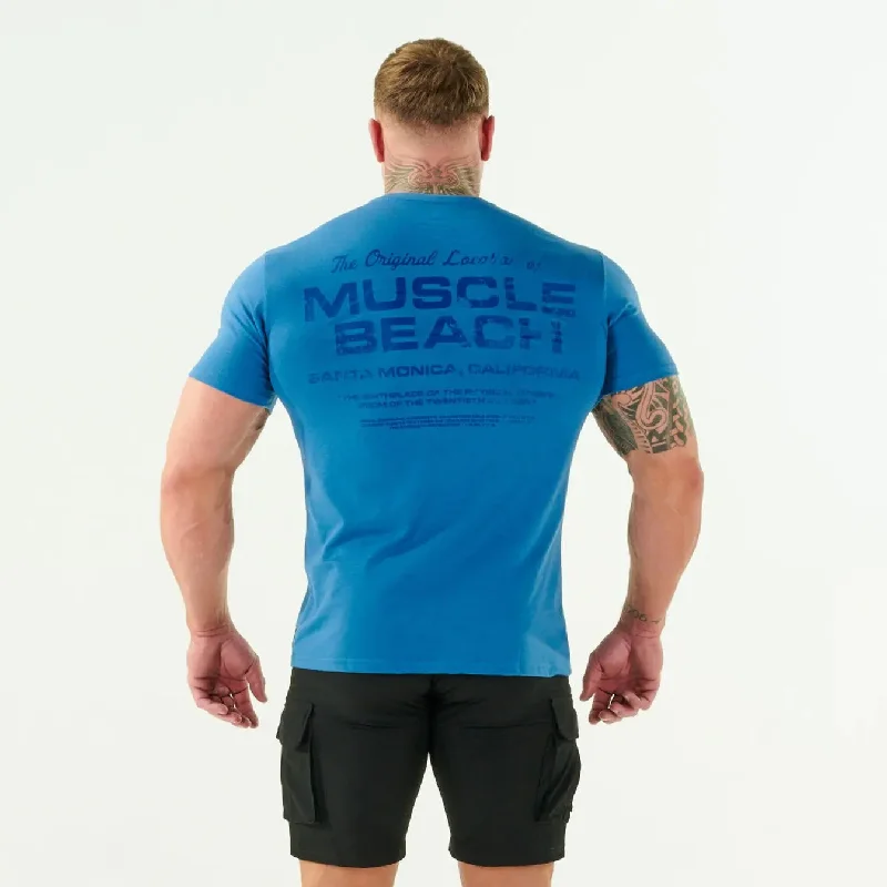 Custom T-Shirts for Family Gatherings-Muscle Beach T-Shirt