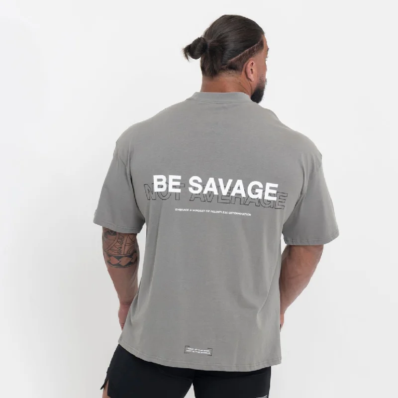 Custom T-Shirts with Relaxed Fit-Be Savage T-Shirt