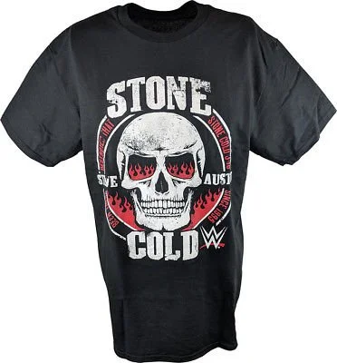 Custom T-Shirts with Quotes-Stone Cold Steve Austin Been There Destroyed That Since 1995 WWE Mens T-shirt