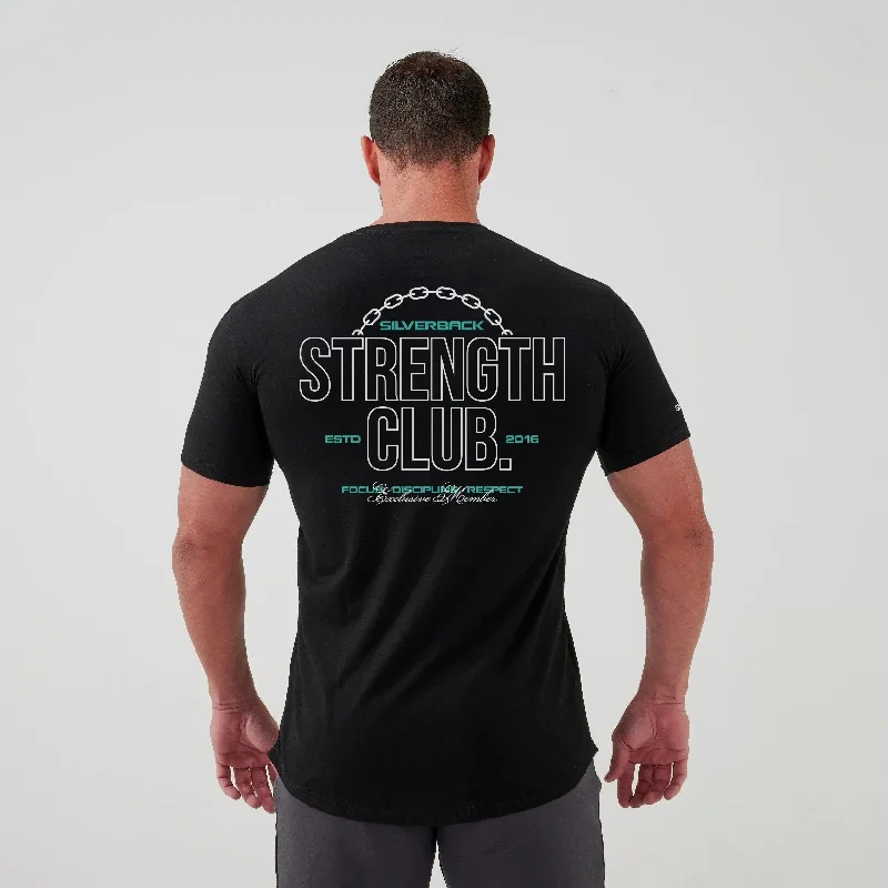 Custom T-Shirts with Quick Dry Fabric-Strength Club T-Shirt