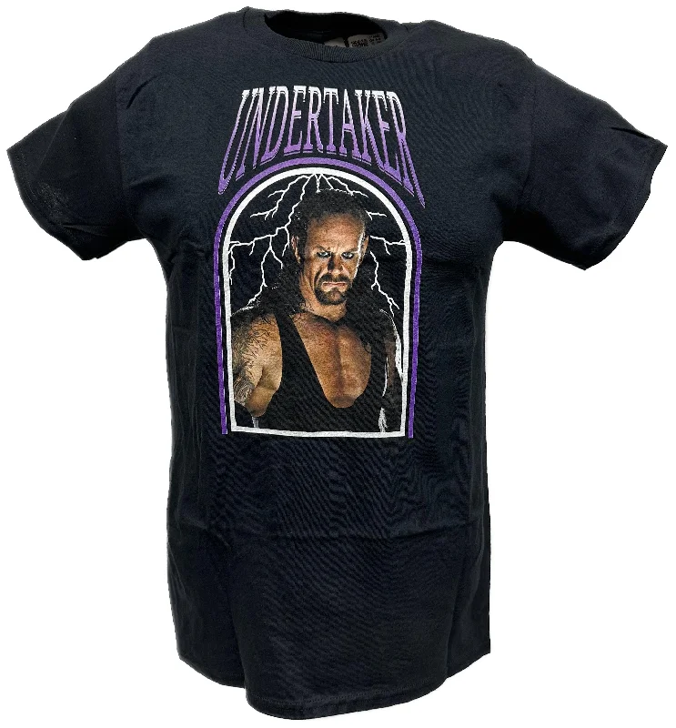 Custom T-Shirts for DIY Projects-Undertaker Vengenace WWE Mens Black T-shirt