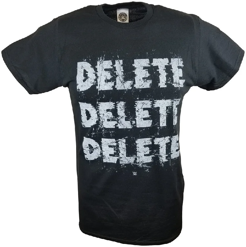 Custom T-Shirts with Meme Designs-Woken Matt Hardy Delete from Existance WWE Mens T-shirt