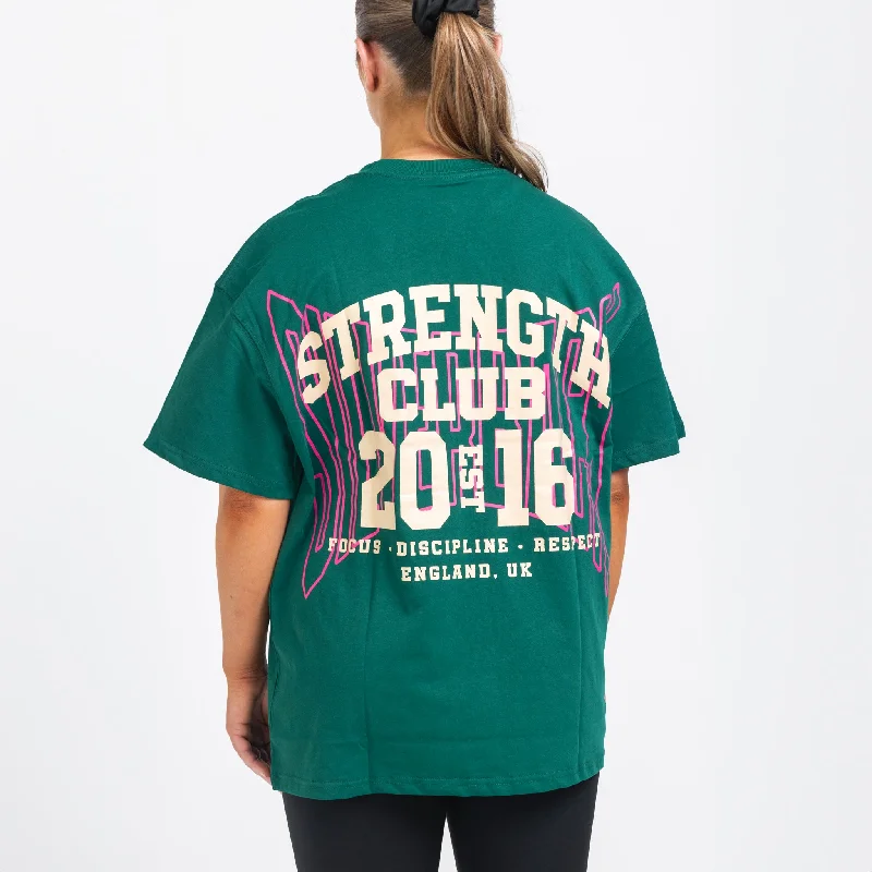 Custom T-Shirts for Fitness Lovers-Women's Strength Club T-Shirt