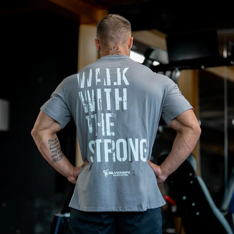 Custom T-Shirts for Pet Owners-Walk With The Strong T-Shirt